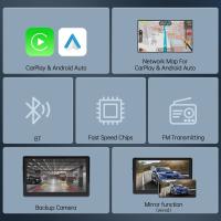 Reproductor de vídeo de radio de coche universal de 7 pulgadas inalámbrico para CarPlay Android Pantalla táctil - details 2