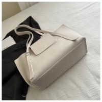 2 unids/set de bolsos de mano versátiles para mujer, bolso de mano de gran capacidad de cuero Pu, bolso de hombro Simple de color sólido - details 18