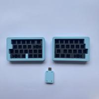 Kit De Teclado Dividido Jin45 Personalizado Con Cambio Térmico, Dongle Inalámbrico 2.4G, Modo Único, VIAL, Color Rosa, Accesorios Para Teclado Y Teclado Para Juegos. - details 0