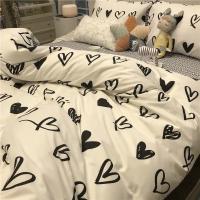 Juego de Ropa de Cama con Sábana y Funda de Edredón de Lino para 2 Personas Tamaño King 220x240 Euro Ideal para Colchón y Extensión de Cama - details 4