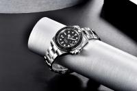 Reloj Mecánico de Sapphire de Diseño PAGANI Reloj Automático de Acero Inoxidable Impermeable para Hombres Correa de Cuero Estilo Formnal - details 8