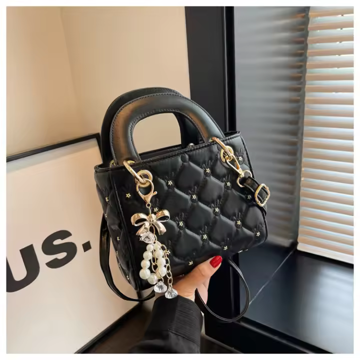 Bolso Cruzo de Princesa Diana con Diseño de Niche de Alta Gama Estilo Verano Frente de Mano para Mujeres Bolso de Viaje y Moda - 1