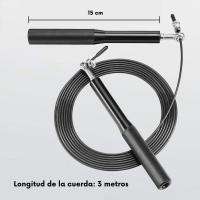 Comba de Crossfit Profesional de Aluminio, Comba de Fitness with Rodamientos y Mango Antideslizante, Cuerda de Saltar, Boxeo - details 6