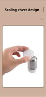 Mini botella portátil de sal de 5 orificios de acero inoxidable con tapa anti-toallita, botella de pimienta pequeña, tarro de condimento, utensilios de cocina - details 1