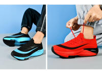 Zapatos de superficie de malla transpirable de verano, ligeros, de talla grande, adecuados para deportes - details 6