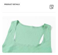 Camiseta de maratón para, camiseta deportiva, camiseta sin mangas para, ropa de gimnasio, camiseta de entrenamiento deportivo - details 8