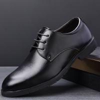 Zapatos De Talla Para Hombre De Cuero De Alta Calidad Formal Transpirables Casuales Italianos De Lujo Con Cordones Antideslizantes Para Conducir - details 8