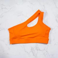 sujetadores deportivos de un hombro para mujer, Top de Yoga, chaleco, Yoga, gimnasio, deporte al aire libre, correr, ropa interior deportiva - details 11