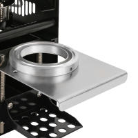 Máquina selladora automática de tazas de 300W, 300 tazas/hora, té de burbujas de café Boba, negro - details 3