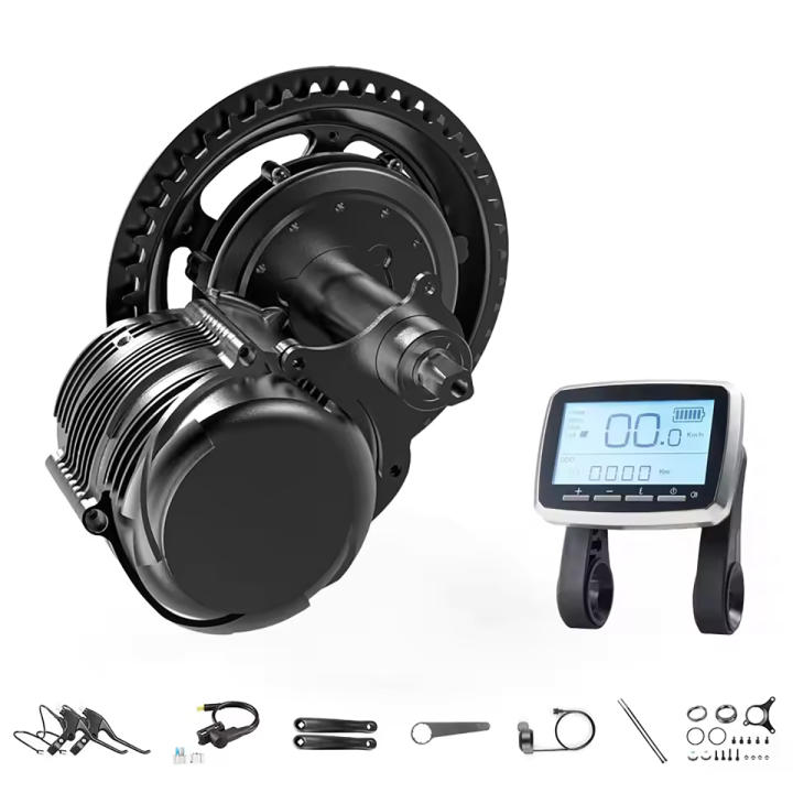 Sensor de Frecuencia de Bicicleta Eléctrica Tongsheng Motor de Doble Embrague Central, Kit de Conversión E-Bike, 48V, 750W