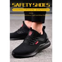 Zapatillas de Seguridad para el Trabajo Anti-Perforación con Punta de Acero a Prueba de Golpes Ligeras Transpirables para Hombres y Mujeres Tulldent - details 1