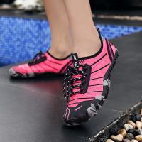 Zapatos tácticos de senderismo de malla transpirable para hombres y mujeres, antideslizantes, duraderos, trekking, escalada, aguas arriba, vadear, zapatillas de agua - details 11