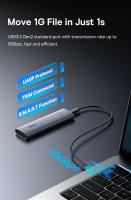 Baseus Caja de Almacenamiento NVMe M2 SSD Adaptador Externo de Metal de 8TB con Protocolo SATA y USB Tipo C Ideal para Laptops - details 7