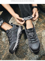 Zapatos de senderismo de marca para hombre, zapatillas deportivas transpirables, zapatillas de Turismo de escalada, zapatos de montaña al aire libre, zapatos de Trekking antideslizantes - details 15