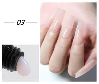 Parkson-Extensión de esmalte de uñas en Gel, acrílico, cristal desnudo, UV LED, construcción rápida, arte de uñas para manicura, 10 colores selectos, 15ml - details 6