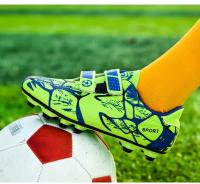 Botas de fútbol profesionales TF/FG para niños, zapatos de fútbol rápidos antideslizantes para interiores, botines de fútbol ultraligeros para niños - details 20