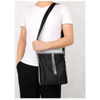 Bolso Crucero de Hombre a la Moda Bolso Mensajero Sólido de Color para Viajes Cortos y Negocios - details 4