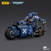 JOYTOY 1/18 figura de acción 40K Ultramarines Outriders y Brother Catonus versión reeditada modelo militar de Anime - details 6