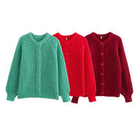BUNO-Chaleco de punto sin mangas para mujer, ropa de botón, suéter elegante, camisetas sin mangas informales - details 39