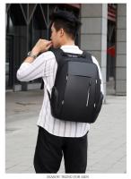 Mochila Portátil Impermeable para Hombres Carga USB Resistente al Desgaste - details 31