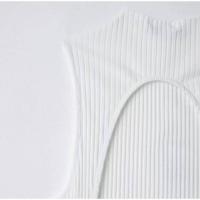 OUWU- Vestido corto sin mangas de retazos para mujer, minivestido mullido de moda para playa y fiesta de noche, 2024 - details 27