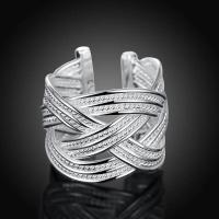 Andara Anillo de Plata Esterlina  Diseño Trenzado Interweaved Ideal para Mujeres - details 5