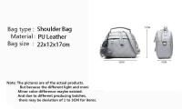 Bolso Gusure, bolso cruzado para mujer con borla colgante, bolsos de hombro femeninos de gran capacidad, bolso de mano bordado, mochila principal de lujo de alta gama - details 1