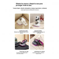 Aspiradora antiácaros UV Portátil, inalámbrica, esterilizadora para el hogar y la cama - details 8