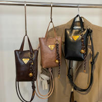 Bolso bandolera para teléfono de inspiración vintage para mujer - Cierre magnético, correa ajustable, color beige, diseño elegante y funcional para uso diario - details 16