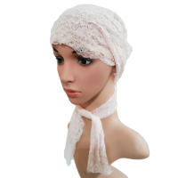 Pañuelo de Encaje para Mujer Gorros de Cuidado del Cabello Islámico Bandana de Moda para Pérdida de Cabello - details 7
