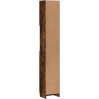 Armario de Baño de Madera Ingeniería Lavadora, Estante, Ducha, Inodoro 32x25,5x190 cm - details 25