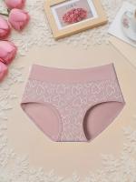 Paquete de 8 bragas elegantes para mujer, cintura baja, transpirables, elásticas y sexys con estampado geométrico. - details 6