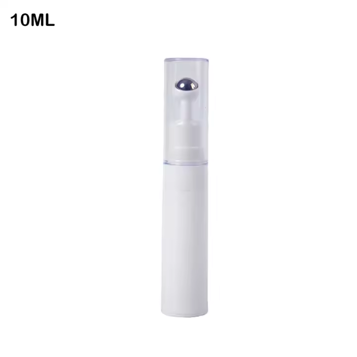 Botella con rodillo para crema de ojos, rellenable, vacía, con bola de acero, suero, loción, aceite esencial, contenedor de almacenamiento de cosméticos, 5/10/15ml - 1