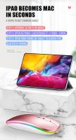Ratón Inalámbrico Bluetooooth 5,0 Carga USB Luz RGB Para Computadora Portátil PC Macbook Gaming - details 6