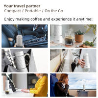 Cafetera portátil para viaje y Picnic, máquina de café Espresso, cápsula de prensa manual, cafetera molida - details 2