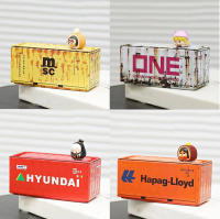 4 unids/set estilo Industrial Retro hierro decoración creativa artículo de colección Mini contenedor de escritorio modelo Mini caja de almacenamiento regalos para niños - details 7
