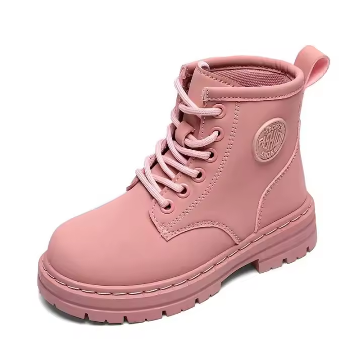 Nueva marca de botas de goma para niños de moda, zapatos altos para niñas, a bajo precio y baratos - 1