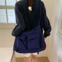 Bolso cruzado de nailon de gran capacidad con múltiples bolsillos, bolso de hombro deportivo para hombre, bolso de mensajero de lona portátil de estilo coreano, bolso de viaje - details 18