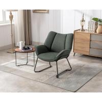 Sofá de Salón Moderno de Lino Estilo de Descanso con Brazo para Dormitorio - details 47