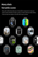 Reloj inteligente IW9 para hombre y mujer, accesorio de pulsera resistente al agua IP68 con llamadas BT, carga inalámbrica, NFC, serie Ultra 9, novedad de 2024 - details 3