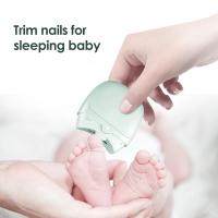 Tijeras de uñas eléctricas recargables, Mini cortaúñas para niños y adultos, recortador de uñas automático, pulido de manicura con luz - details 6