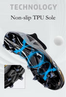 Botas de fútbol de marca para hombre, tacos de fútbol TF/FG, zapatos de entrenamiento resistentes al desgaste, zapatillas de fútbol antideslizantes para exteriores, Unisex - details 7