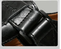Sandalias de verano para hombre hechas a mano con goma antideslizante, sandalias clásicas de cuero para la playa - details 12