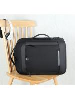Mochila para ordenador portátil expandible para hombre, bolsa impermeable negra para Notebook, 16 pulgadas, 17 pulgadas, mochila de trabajo multifunción para negocios - details 21