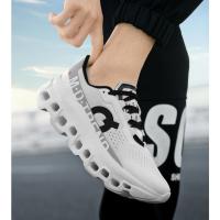 Flyknit zapatos de malla transpirable amortiguación zapatos para correr zapatos de los hombres los deportes de marea zapatos de cien zapatos de moda marea zapatos masculinos - details 24