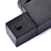 Sistema de termostato, grifo termostático, juego de lluvia, cabezal de ducha negro con ducha de mano - details 8