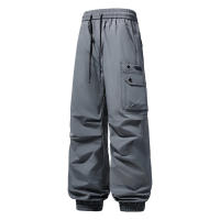 Pantalones Casuales para Hombres CHAIFENKO Cómodos, Versátiles, A Prueba de Viento, Múltiples Bolsillos, Material de Poliéster - details 2
