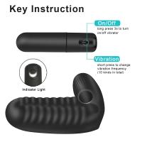 Vibrador de Suavidad para Dedos Estimulador de Clítoris Masaje de Orgasmio para Mujeres Juguetes Sexuales Lesbianos Producto Adulto - details 4