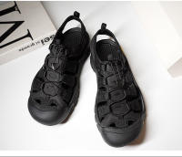 Sandalias de bolsillo con suela ligera para exteriores, de gran tamaño, sandalias de senderismo de verano para mujer, zapatos de playa para hombre - details 21
