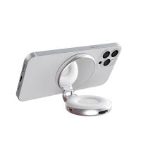 🔥   Anillo Magnético de Luz 3 en 1 para Teléfonos 💡   - Kit de Iluminación Profesional con Espejo de Maquillaje y Soporte Plegable (3 Temperaturas, 500mAh, Tipo-C) - details 28